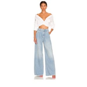 GRLFRND Wide Leg Jeans 30